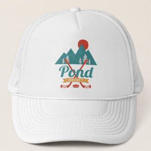 Retro Pond Hockey Keps