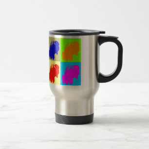 Retro Pop Art Bison Buffalo Artwork Resemugg