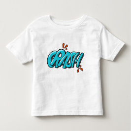 Retro Pop Art CRASH Graffiti Lettering T Shirt
