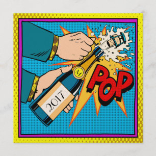 Retro Pop Art-fest, Nyår, Inbjudan