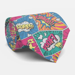 Retro Pop Art Serietidning Slips