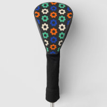 Retro Pop Blommönster Dam Golf Driver