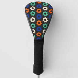Retro Pop Blommönster Dam Golf Driver