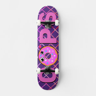 Retro Pop Cop Kärlek Mini Skateboard Bräda 18,5 Cm