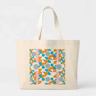 Retro Pop Geometry Jumbo Tygkasse