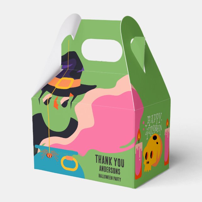 Retro Pop Halloween Vintage Kostymfest Presentaskar (Framsidan Sidan)