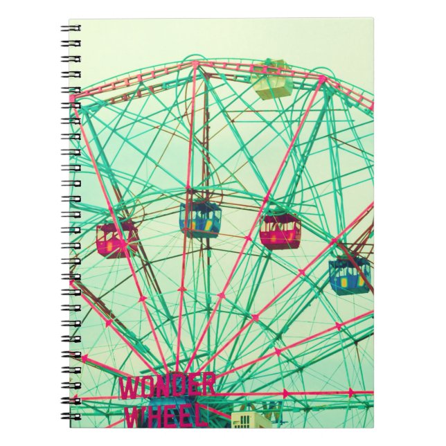 Retro Pop Summer Carnival Anteckningsbok (Framsidan)
