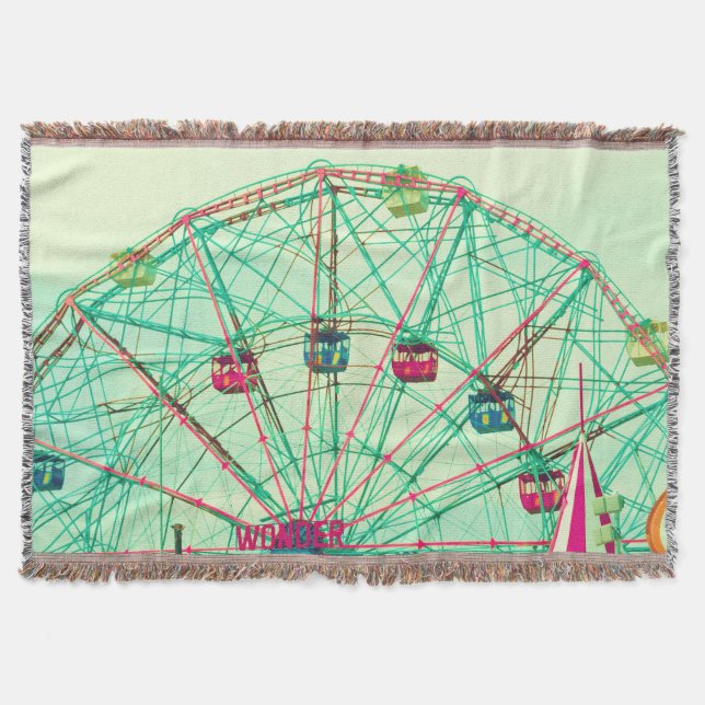 Retro Pop Summer Carnival Filt (Framsidan)