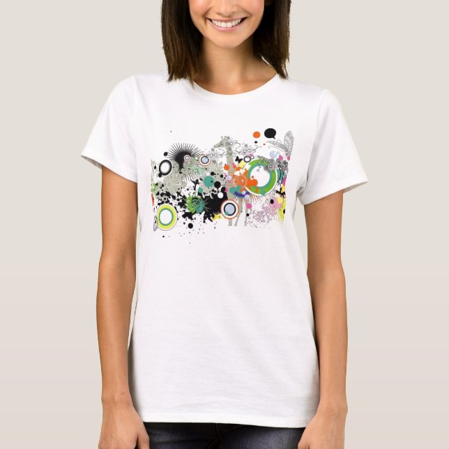 retro pop tee shirt (Framsida)