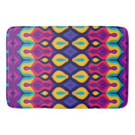 Retro-poppsdroppar fet badrumsmatta