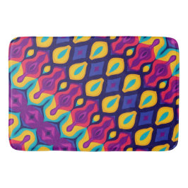 Retro-poppsdroppar fet badrumsmatta