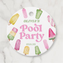 Retro Popsicle Birthday Bassäng Party