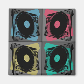 Retro-popup-tabeller Magnet