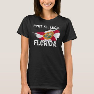 Retro Port St Lucie Florida Apparel T Shirt