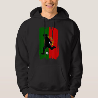 Retro Portugal Flagga Fotboll 2022 Jersey Po Hoodie