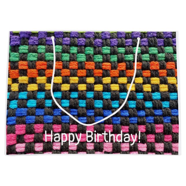 Retro Potholder Rutig  (Framsidan)