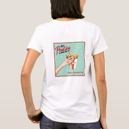 Retro Poutine en Ring på det! Montreal Bachelorett T Shirt