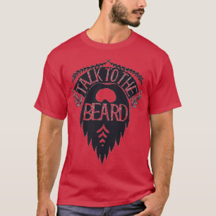 Retro pratar med Beard Stylist Manar Manar T Shirt