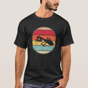Retro Praying Mantids Insekt Älskare Vintage Suns T Shirt