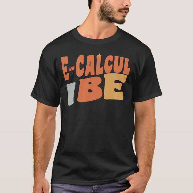 Retro Pre calculus Vibes Teacher Women Kids T Shirt (Framsida)