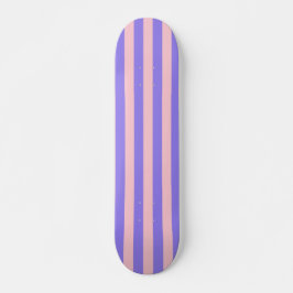 Retro Preppy Sportkläder Rand - Lila Rosa Mini Skateboard Bräda 18,5 Cm
