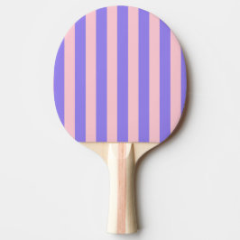 Retro Preppy Sportkläder Rand - Lila Rosa Pingisracket