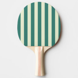 Retro Preppy Sportkläder Rand - Retro Grönt Pingisracket