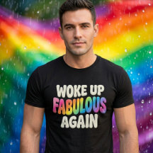 Retro Pride Puff Style Vaknade Upp Fantastisk Igen