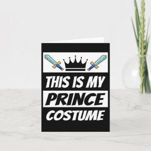 Retro Prince Costume Roligt Halloween Costume Mana Kort