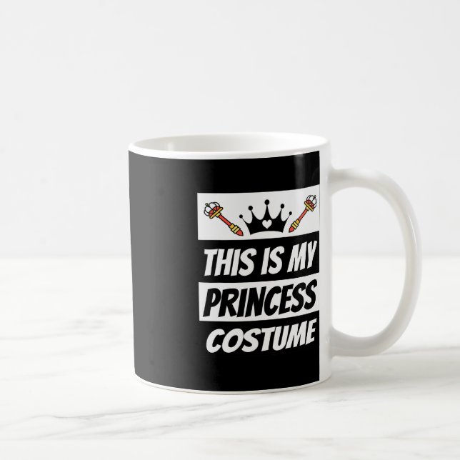 Retro Princess Costume Halloween Costume Kaffemugg (Höger)