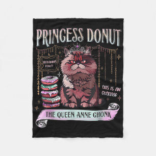 Retro Princess Donut Dungeon Crawler Carl Bok Lov Fleecefilt