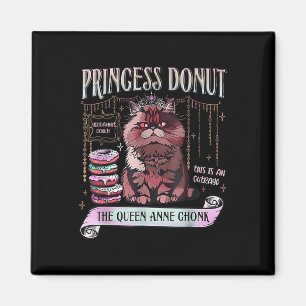 Retro Princess Donut Dungeon Crawler Carl Bok Lov Magnet