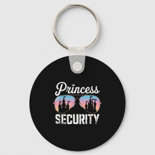 Retro Princess Security Protection Castle Manar Wo Nyckelring