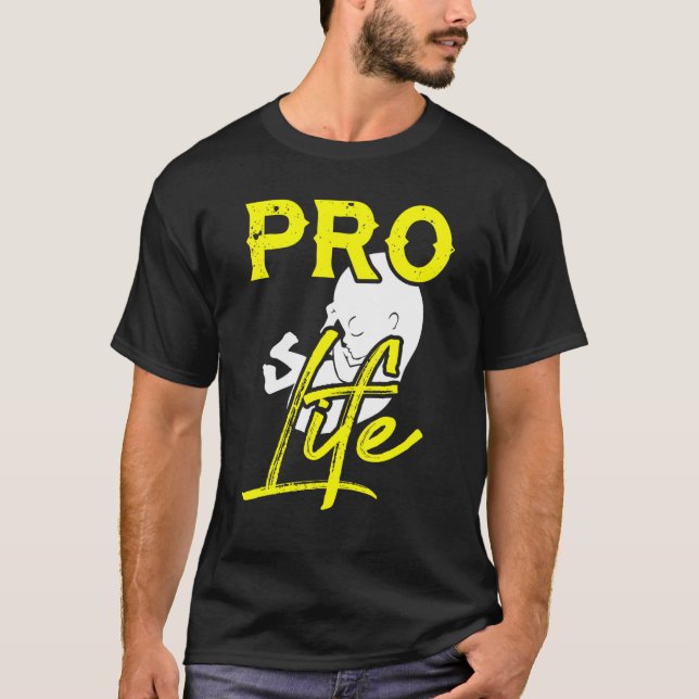Retro Pro Life Generation Anti Abortion Catholic C T Shirt (Framsida)