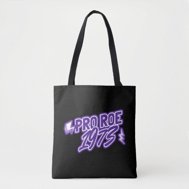 Retro Pro Roe 1973 | Kvinnors höger och vind Tygkasse (Framsida)