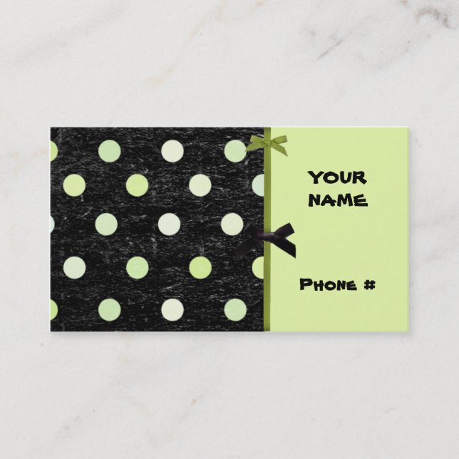 Retro profilera och/eller visitkorten visitkort (Framsida)