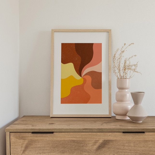 Retro psychedelic Groovy Colorful poster (Skapare uppladdad)