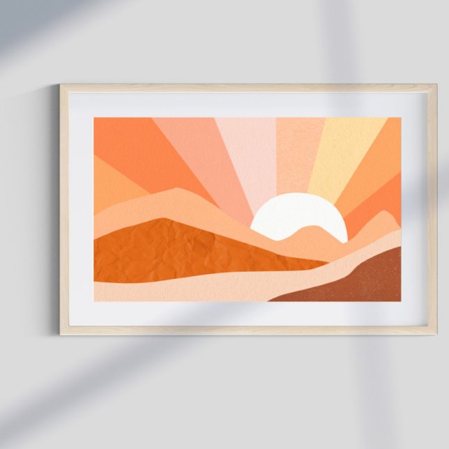 Retro psychedelic Groovy Colorful poster (Skapare uppladdad)