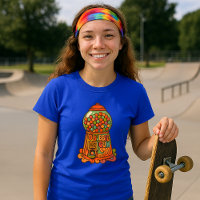 Retro Psychedelic Gumball Maskin