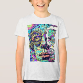 Retro Psychedelic Kids Childrens T-Shirt