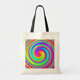 Retro Psychedelic TiefärgHippie Tygkasse