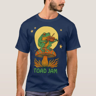 Retro Psychedelic Toad Sylt Mushroom T Shirt