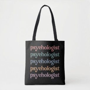 Retro Psycholog Psychology Student Studenten Tygkasse