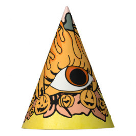 Retro Pumpkin Flamed Öga