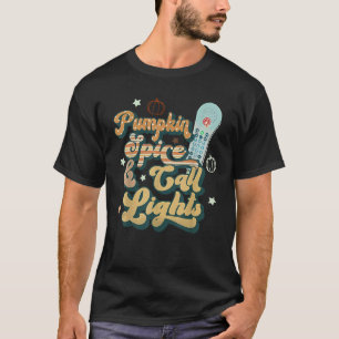 Retro Pumpkin Spice Och Signalljus ER ICU Sjuksköt T Shirt