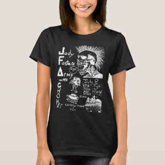 Retro punk-show: Jody Fosters armé T Shirt