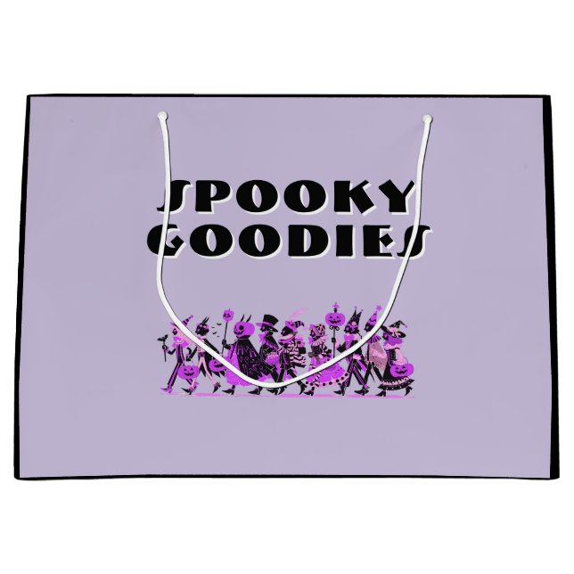 Retro Purple＆Purple Spooky Goodies Halloween (Framsidan)