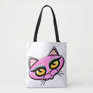 Retro Qat Tote Tygkasse