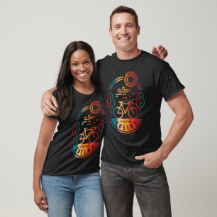 Retro Queens Bike Trail T Shirt