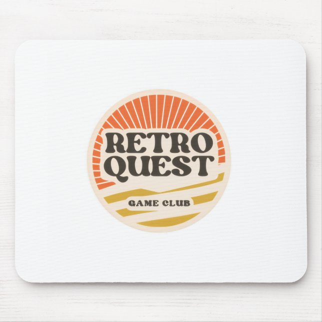 Retro Quest Retro Spelstil Musmatta (Framsidan)